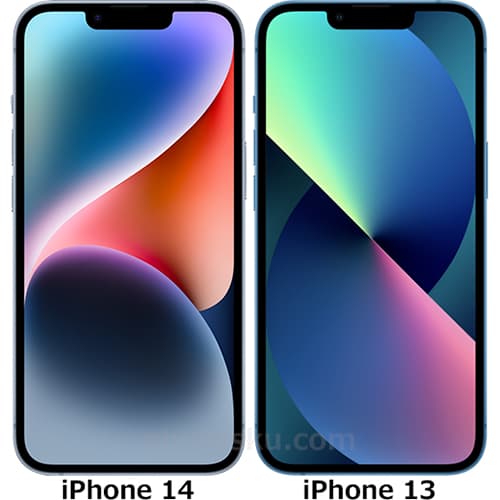 iPhone 14」と「iPhone 13」の違い - フォトスク