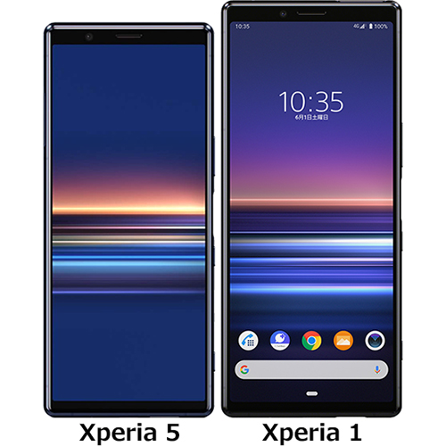 Xperia 5」と「Xperia 1」の違い - フォトスク