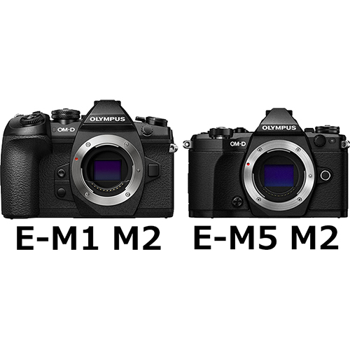 OM-D E-M1 Mark II」と「OM-D E-M5 Mark II」の違い - フォトスク
