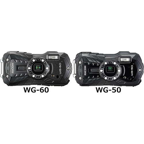 RICOH WG-60」と「RICOH WG-50」の違い - フォトスク