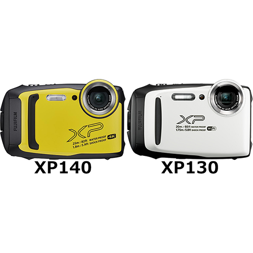 FinePix XP140」と「FinePix XP130」の違い - フォトスク
