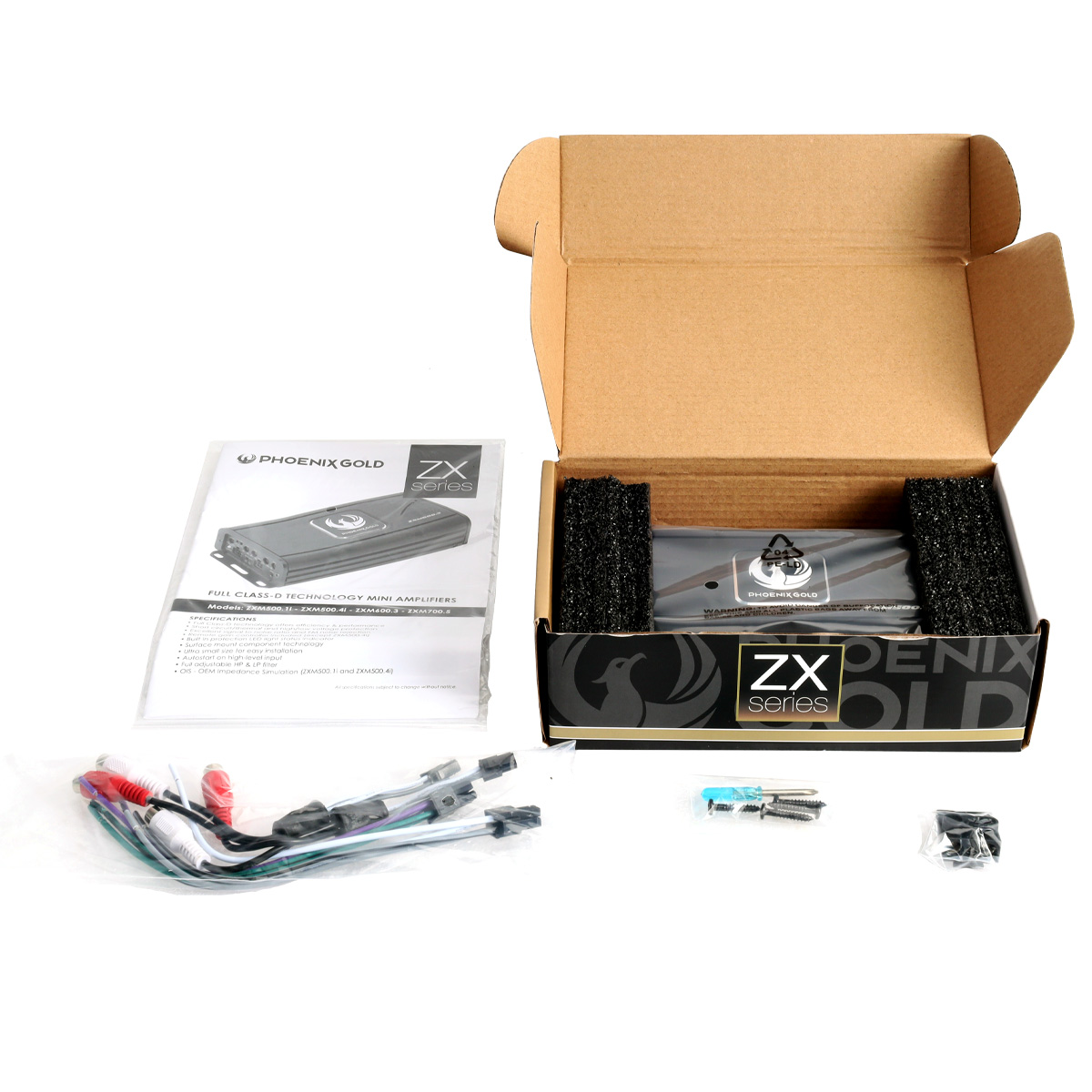 ZXM500.4i - Class-D 4 Channel Mini Amplifier