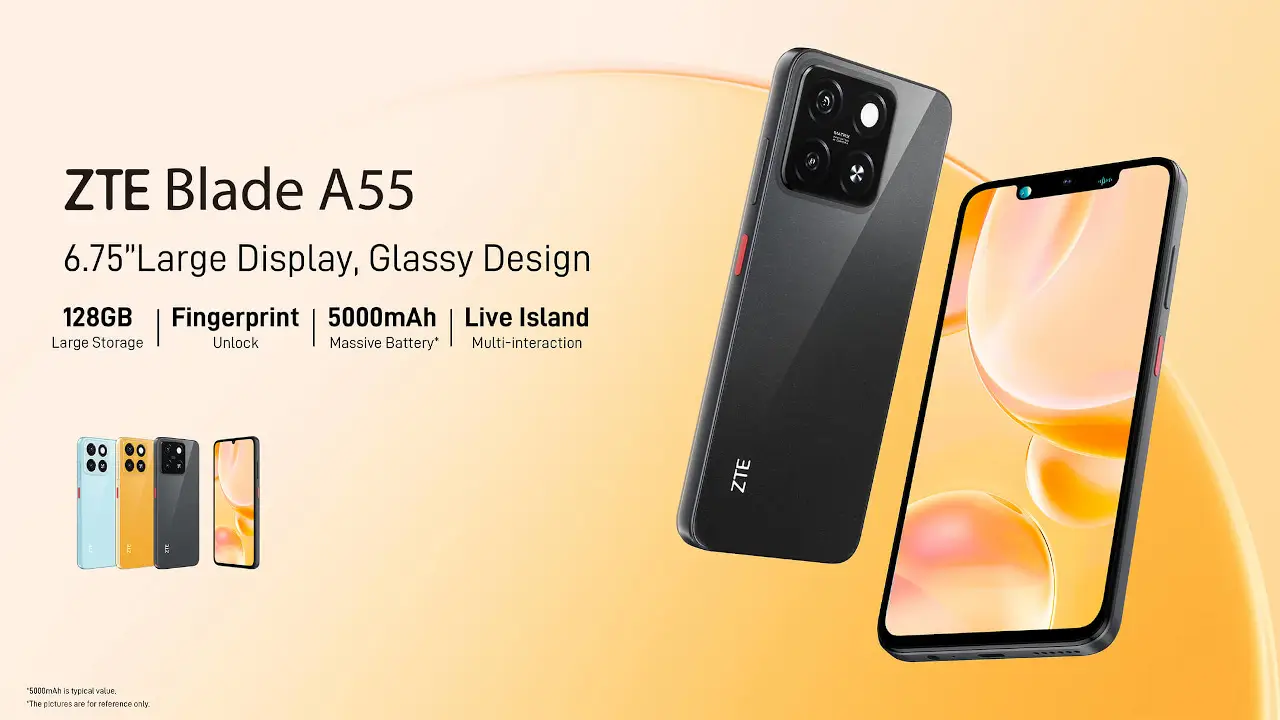 6.75インチのエントリーモデル「ZTE Blade A55」 | phablet.jp (ファ