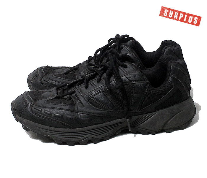 ドイツ軍 XC-09型 ブラック ミリタリートレーナー スニーカー スポーツ