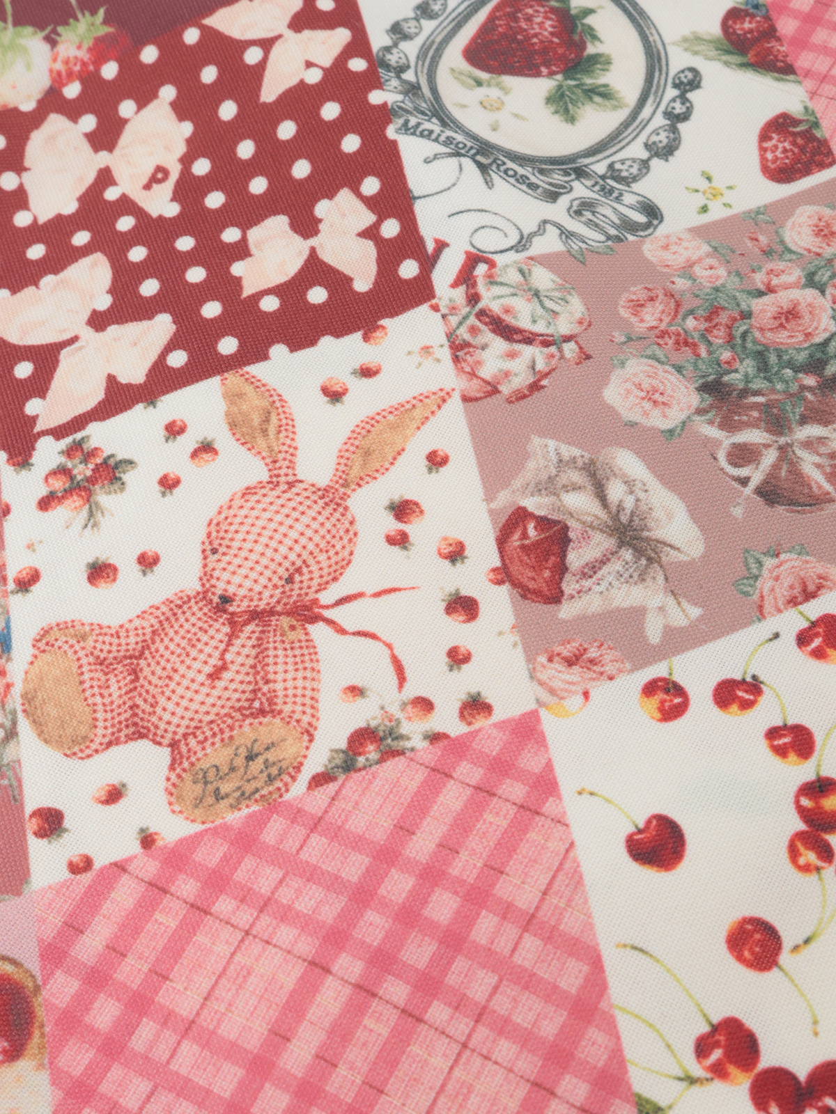 PINK HOUSE LIFE STYLE】PH Tea Party 柄クッションカバー｜ピンク