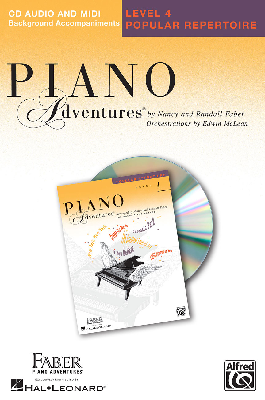 Piano Adventures® Level 4 Popular Repertoire CD - Faber Piano
