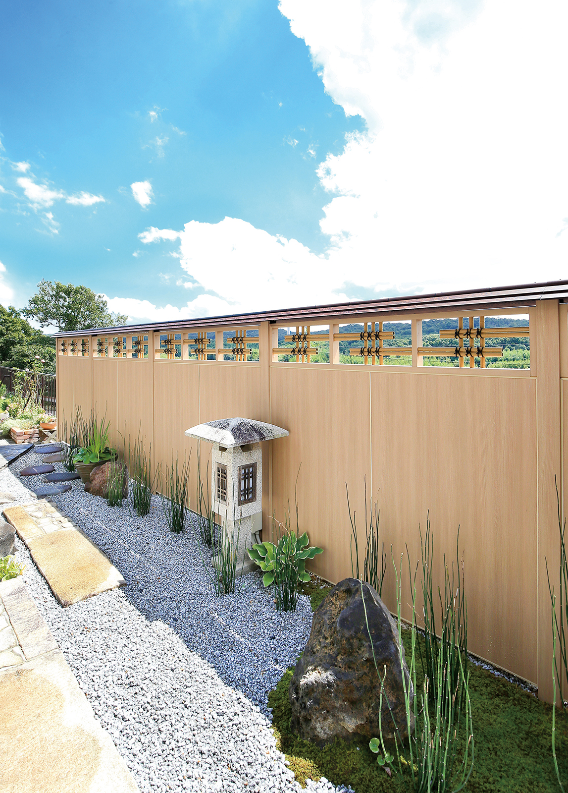 タカショー アートウッドDe-post壁付タイプ ホワイトパイン 【公式通販】