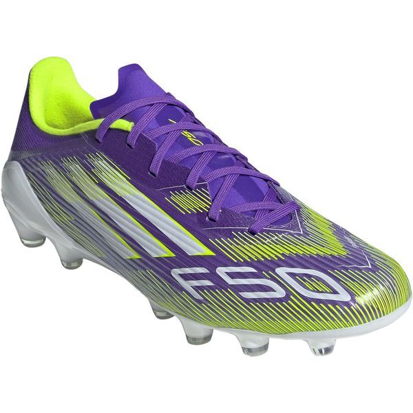 ADIDAS サッカースパイク F50 リーグ HG/AG パープル 27.5cm JQ8677
