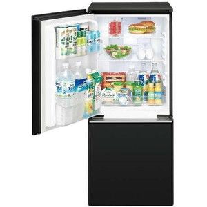 SHARP SJ-GD14F-B ピュアブラック [2ドア冷蔵庫(137L・左右フリー