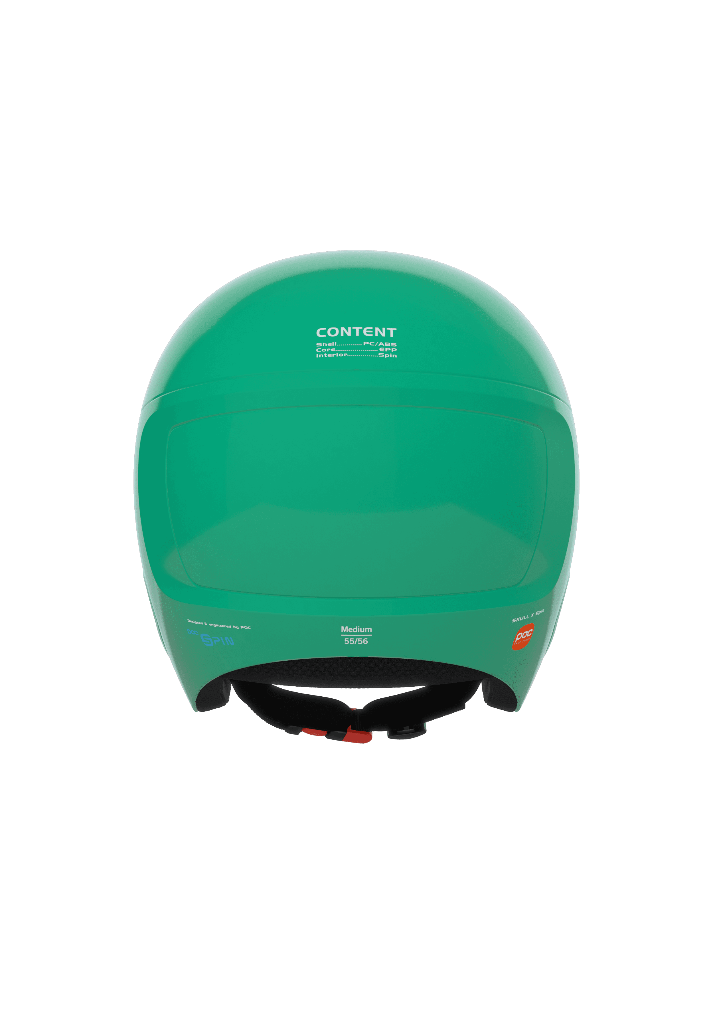 Skull X SPIN Ski Helmet in Emerald Green | POC (Global EN)