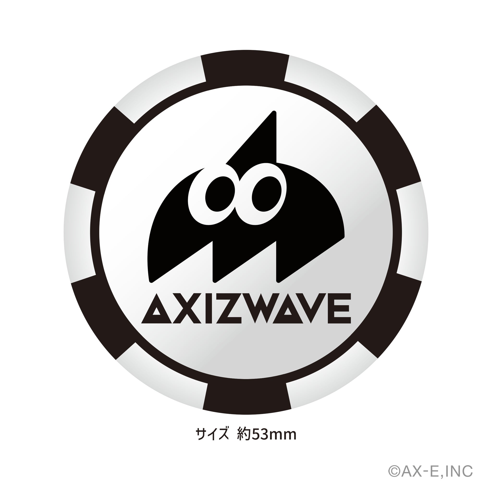 ステッカー】AXIZ WAVE ステッカー