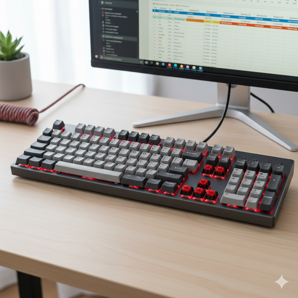 2025年最新】静かで快適！赤軸フルサイズメカニカルキーボードおすすめ