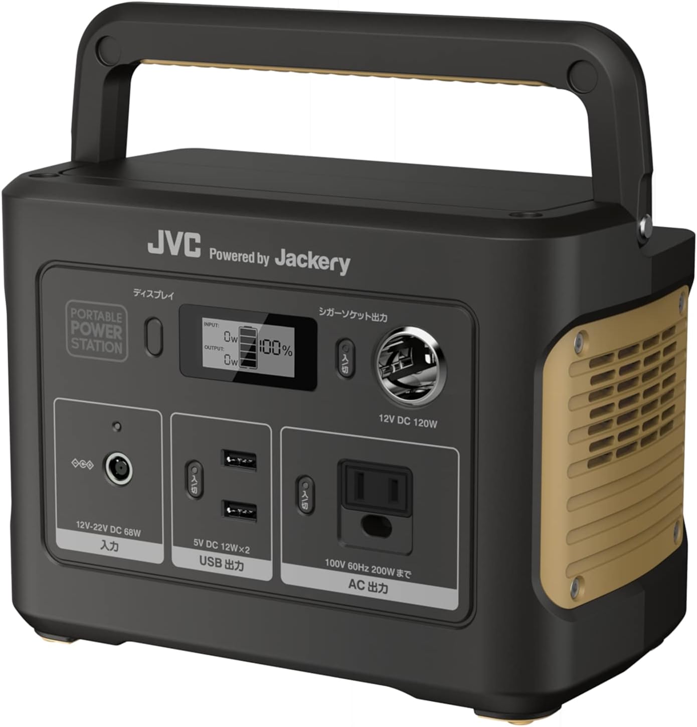 ポタ電.com】JVC（ジェー‐ブイ‐シー）のポータブル電源 BN-RB6-Cを隅々