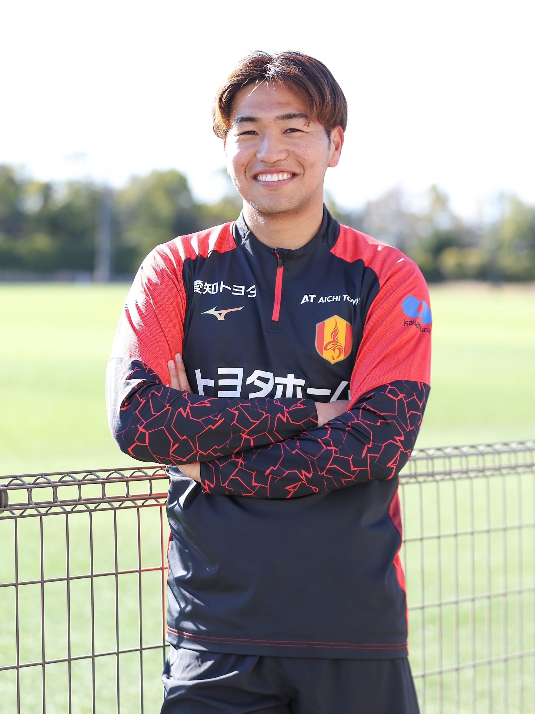 名古屋グランパス 木村勇大選手サイン色紙＆サイン入りチェキ 月刊