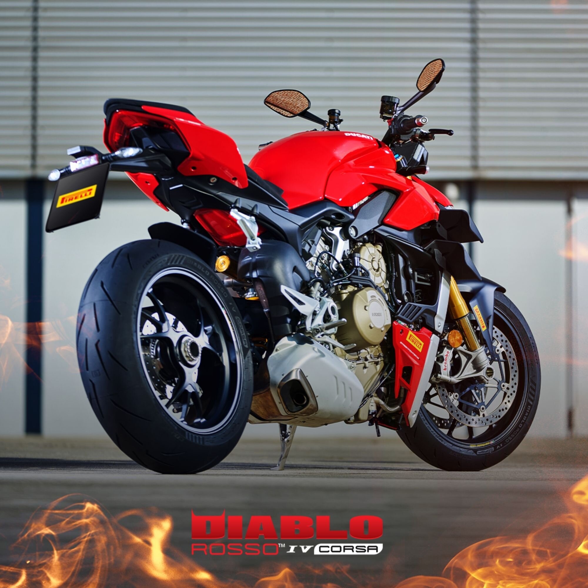 SUPER CORSA SPに匹敵する強烈なグリップ力を発揮するDIABLO ROSSO™ Ⅳ