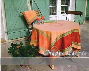 テーブルクロス専門店プロヴァンス：☆：正方形テーブルクロス、トップ