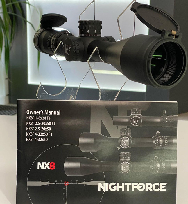 Оптический прицел Nightforce NX8 4-32x50 F1 ZeroS Mil-XT с