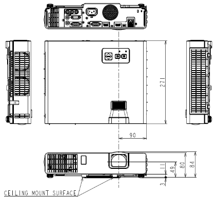 製品仕様：MP-JU4001J/MP-JW4001J/MP-JW3501J｜プロジェクター｜マクセル
