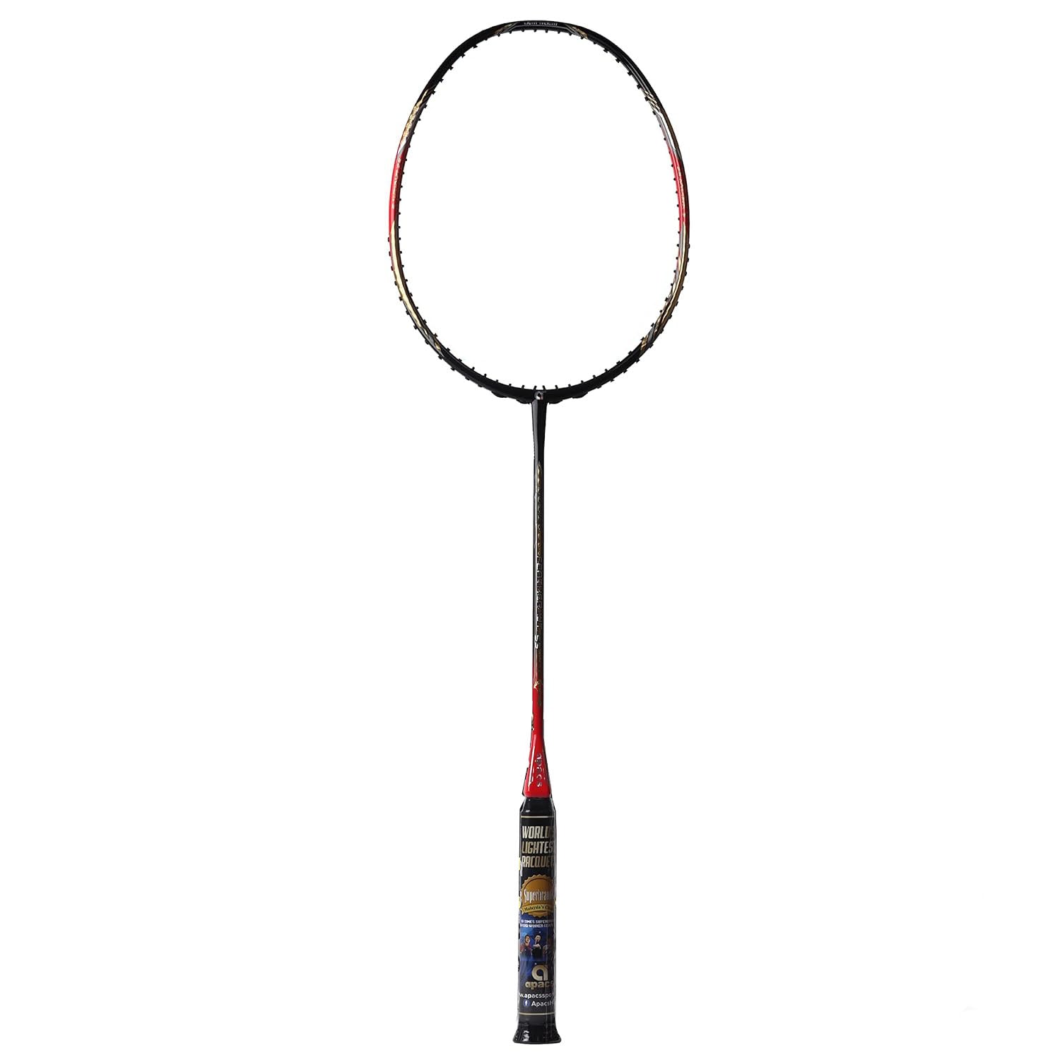 Apacs Feather Weight 55 Unstrung Badminton Racquet | Ultra-Light
