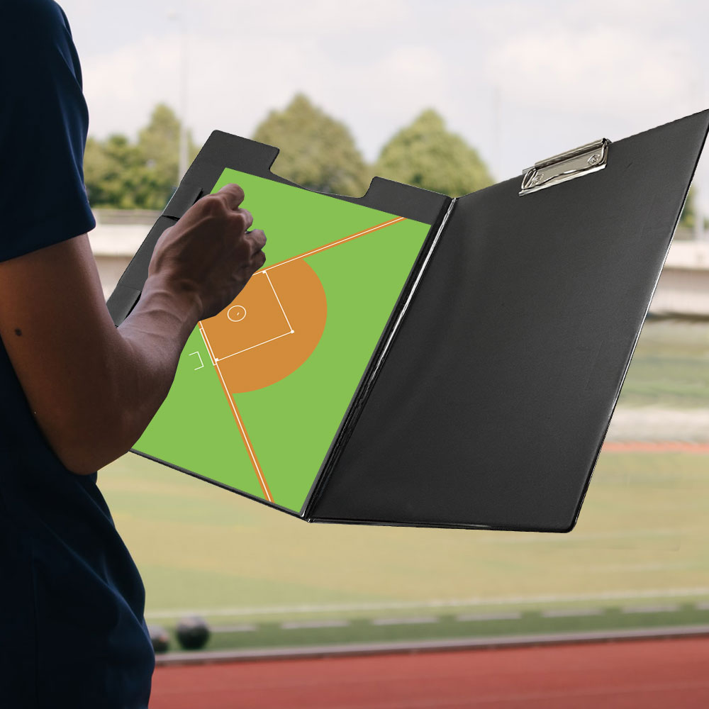 作戦ボード・野球 A4バインダーカラーコート仕様 | スポーツ雑貨
