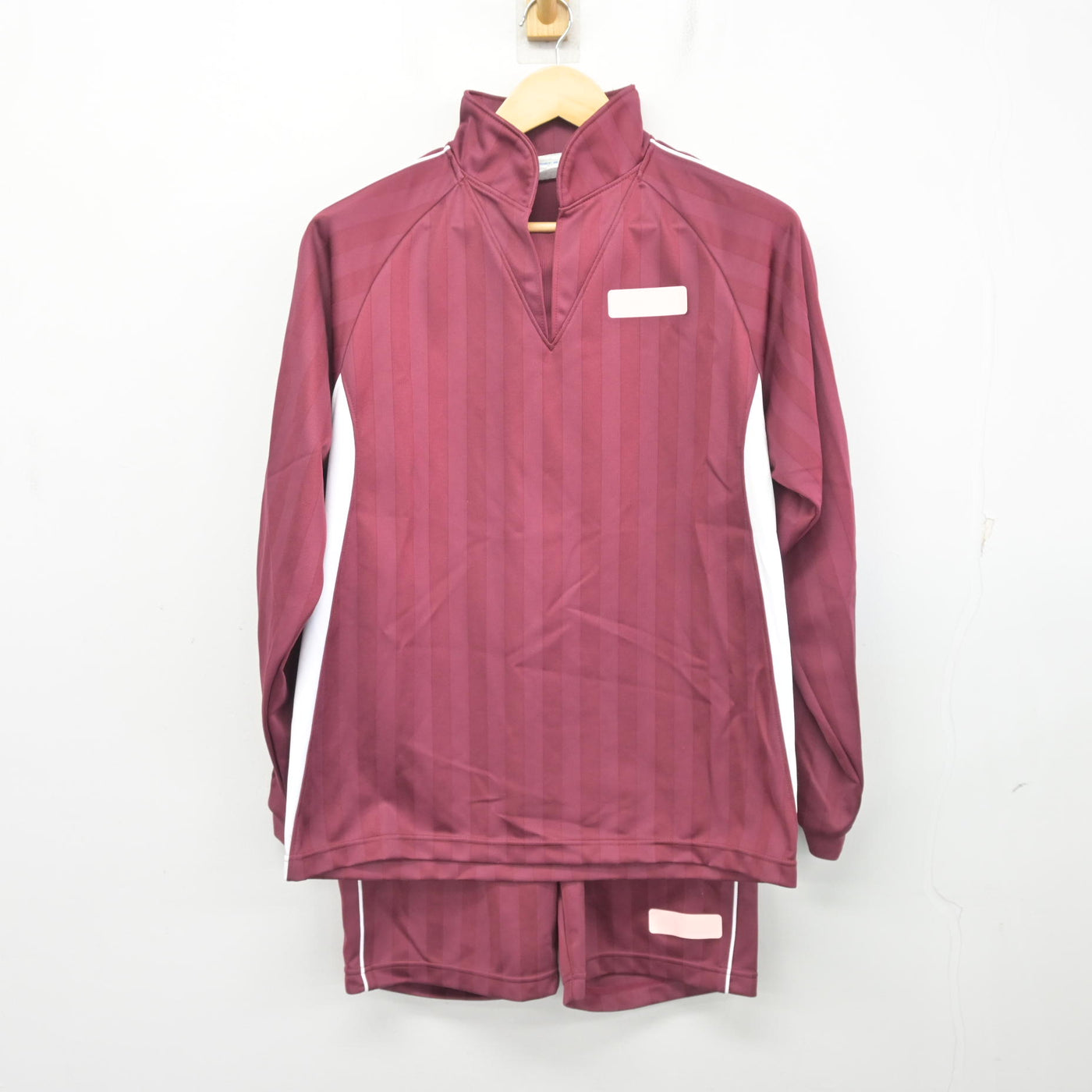 中古】石川県 翠星高等学校 女子制服 2点 (ジャージ 上・体操服 下