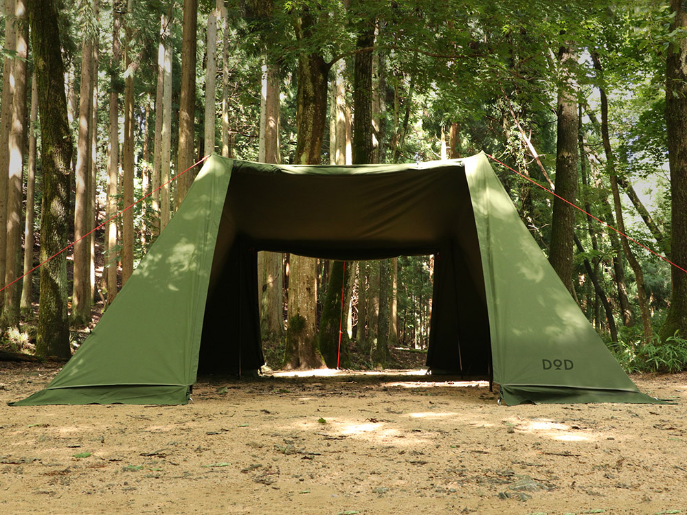 DODからソロキャンプの楽しみがつまったシェルター「ソロソウル