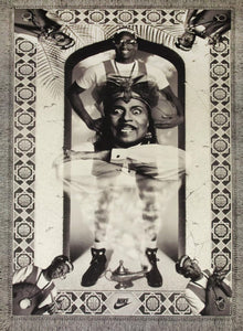 Shop Nike - Spike Lee and Michael Jordan Original Vintage Poster