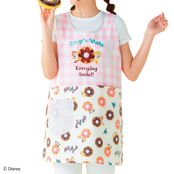 ディズニーキャラクター チップ＆デール＞おやつエプロン レギュラー