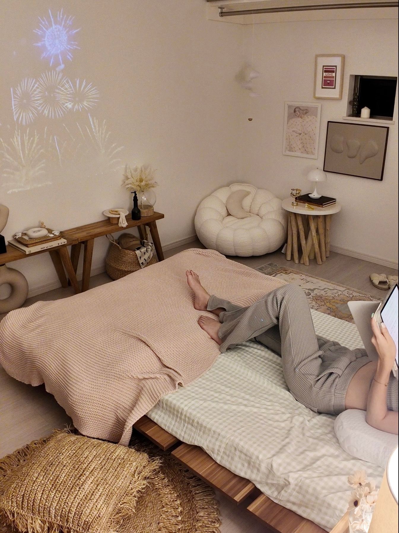 Little Rooms tofu ビーズソファ｜アネモネ | 座椅子 | Ohouse