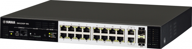 当社初のL3スイッチなどを発売。ライトL3スイッチ『SWX3100-10G