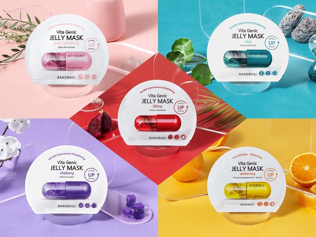 韓国スキンケアブランド「BANOBAGI」のマスクパックと「YNM」のリップ