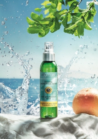 陽ざしの下でも涼しさが続く、フレッシュハーブの限定夏髪ケア解禁