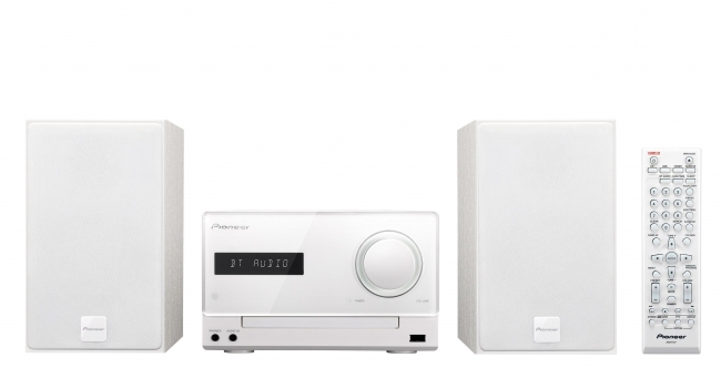 インテリアに合わせて4つのカラーから選べるCDミニコンポーネント