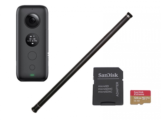 その場の全てを記録する360度カメラ「Insta360 ONE X」が2,000円OFF