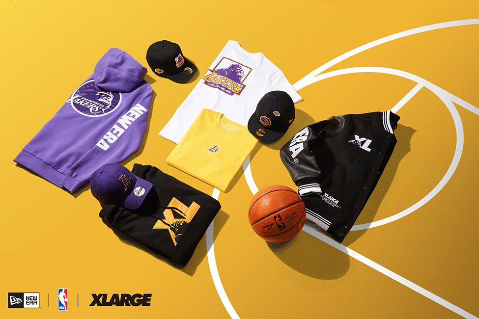 XLARGE(エクストララージ)×New Era®(ニューエラ)×NBA “Lakers