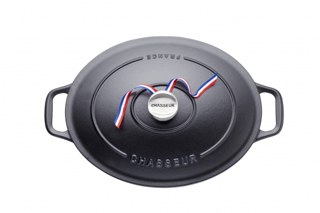 日本上陸10周年記念 フランス製 高級鋳物ホーロー鍋「CHASSEUR
