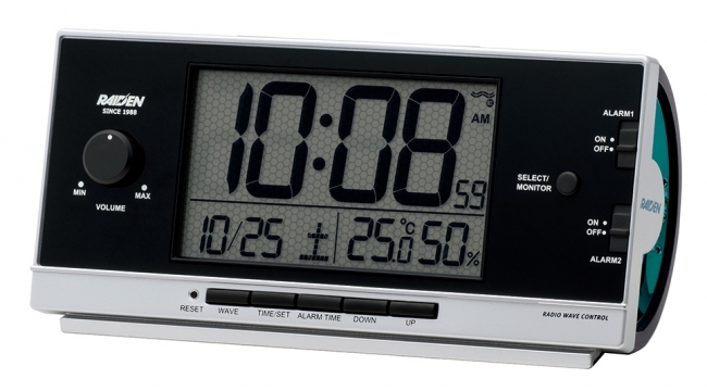 大音量目ざまし時計「ライデン」シリーズ 30周年記念モデルを生産数量