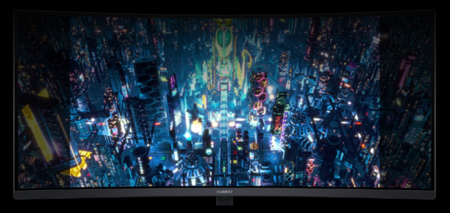 34インチのウルトラワイドカーブディスプレイによる圧倒的な没入感