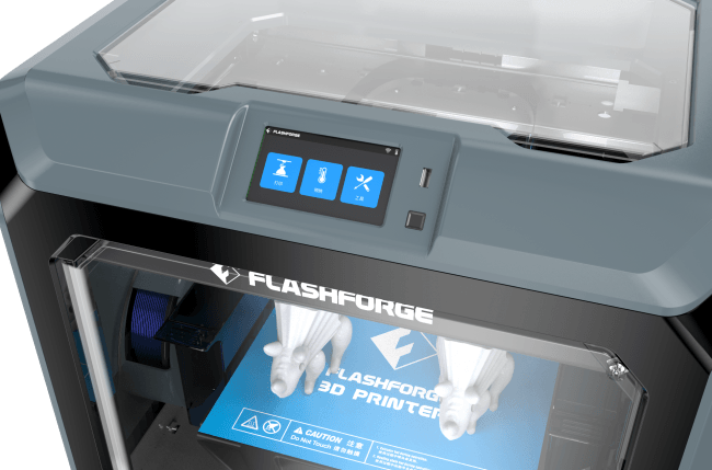 FLASHFORGEの日本総代理店であるAPPLE TREE株式会社は準産業用途向け