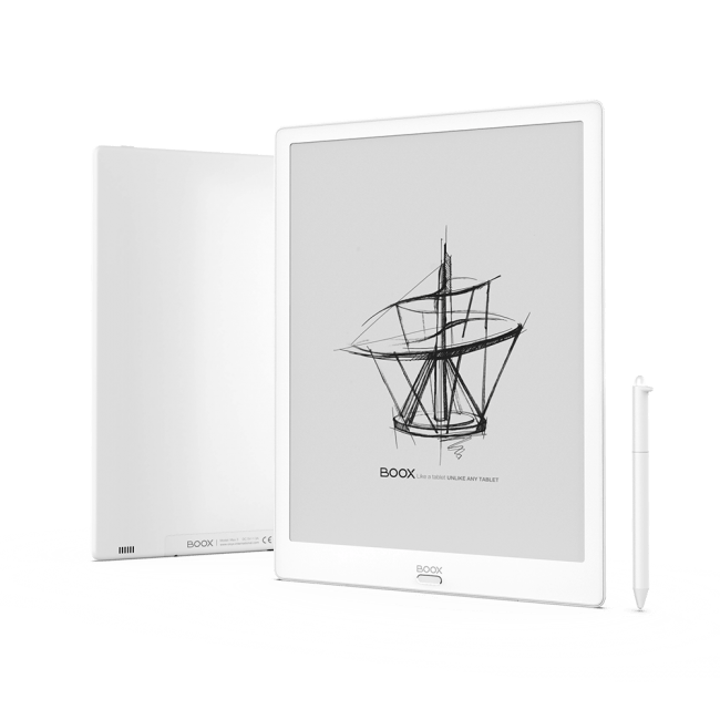 E-inkパネル搭載の13.3インチ大型E-ink Androidタブレット Boox Max3
