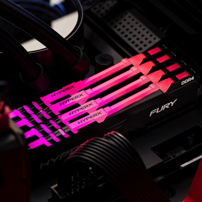 HyperX、FURY DDR4 RGBによりメモリラインナップを拡充 | Kingston