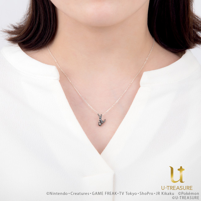 ポケモン】“ブラッキー”新作ネックレス ブラックコーティング仕上げ 9