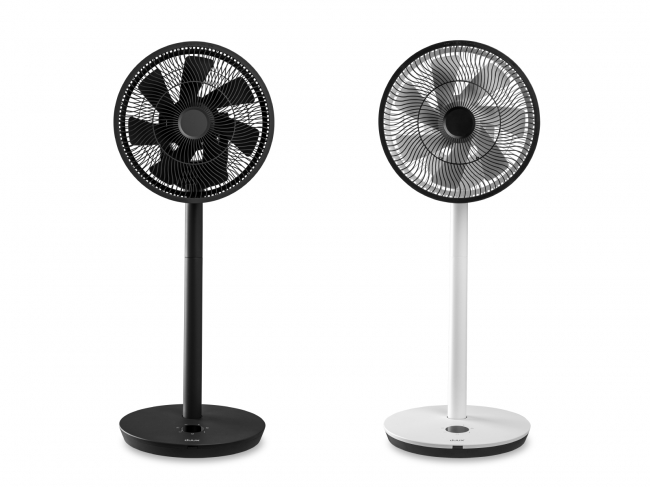 duux（デュクス）」より、26段階の風量調節ができるリビング扇とミスト