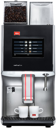 業務用全自動コーヒーマシンのエントリーモデル、ミドルクラスの機能を