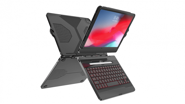 ワンタッチでキーボードだけ着脱できる！iPad Pro用キーボードケース