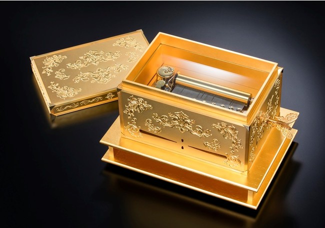 日本最大のオルゴールメーカーと“茶道の世界観”を豪華に実現！『黄金の