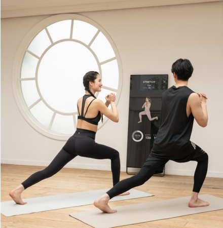 自宅で本格的なフィットネスを叶えるMIRROR FIT.が、伊勢丹新宿店にて9