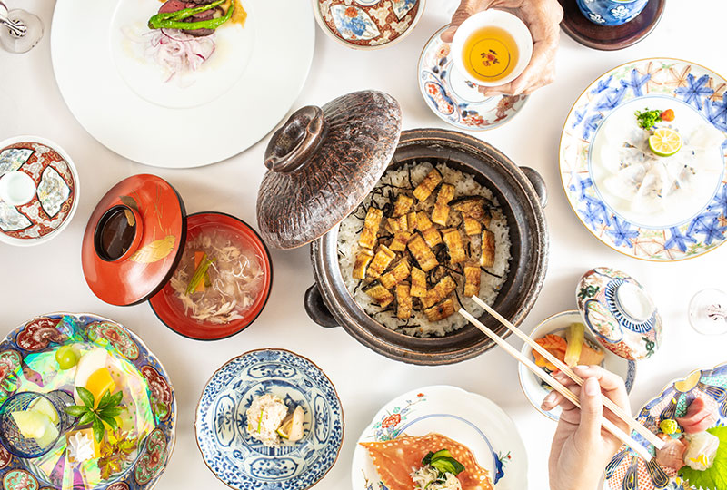 時代を象徴する有田焼の食器で楽しむ豪華懐石ランチ | Premium Stay Kyushu
