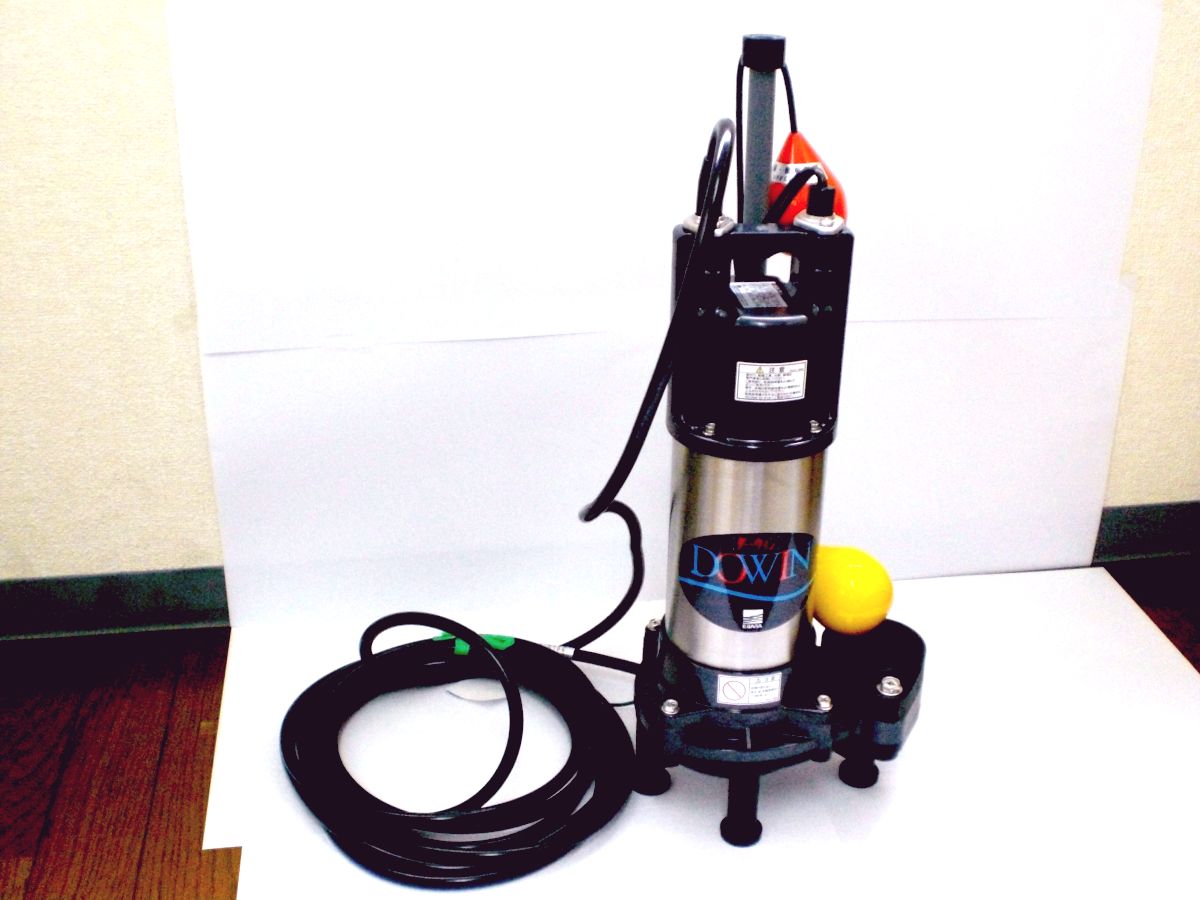 50DWVA6.75B（荏原製作所）自動形 三相 200V 0.75kW 60Hz フロート