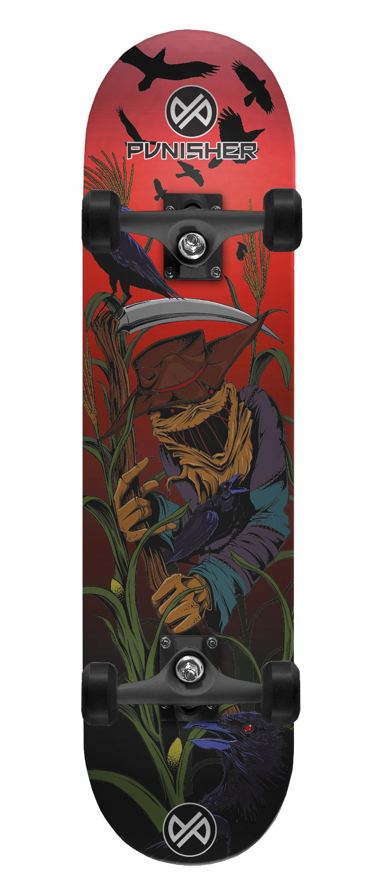 PUNISHER® SKATEBOARDS | YOUTH SERIES | SCARECROW BEGINNER COMPLETE
